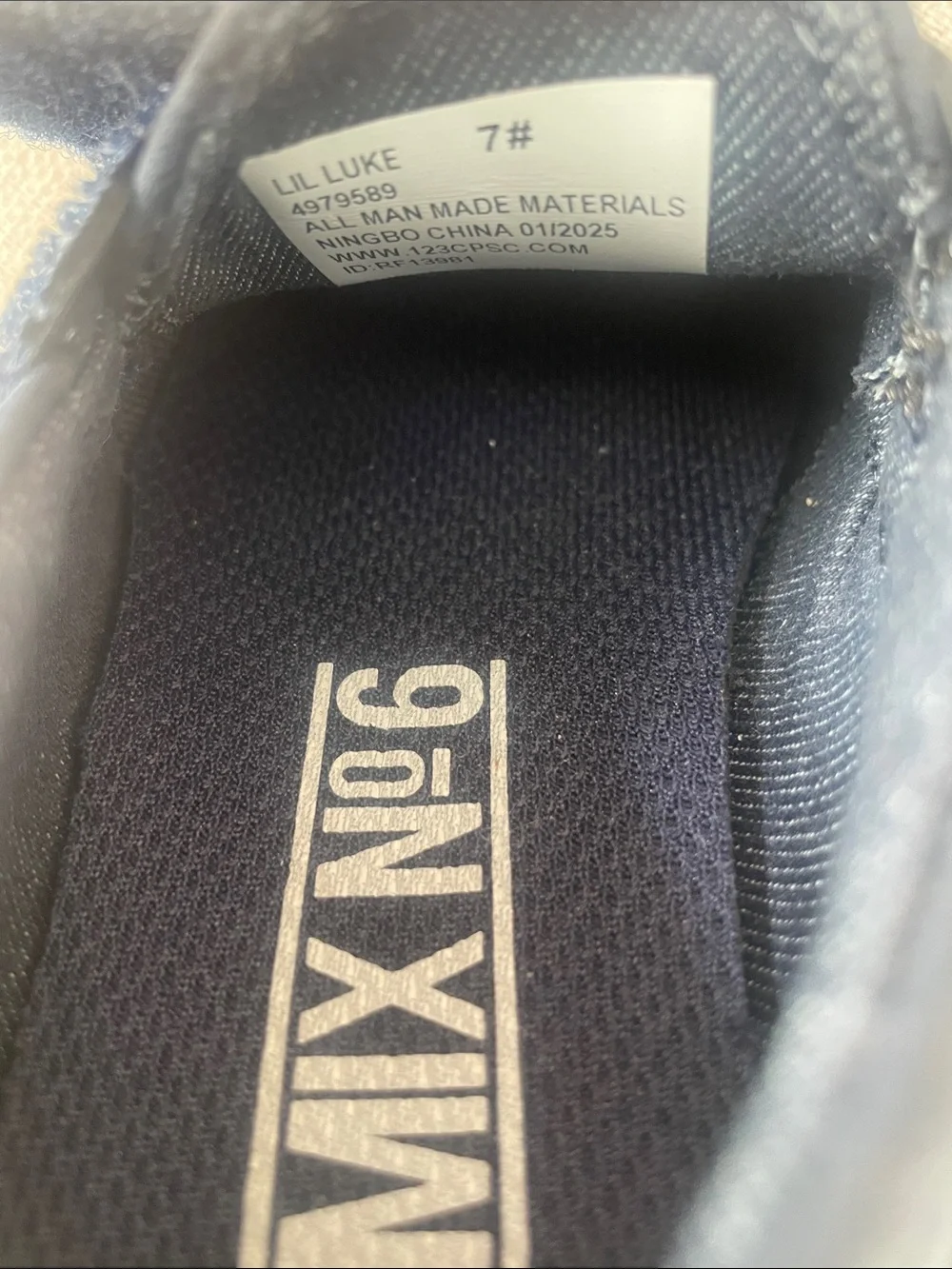 Baby /Toddler Boys Slip-On Moccasin in Dark Blue with White Stitching New shoes